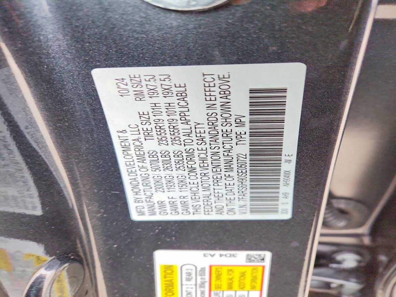 2025 Honda Cr-v Sport Touring