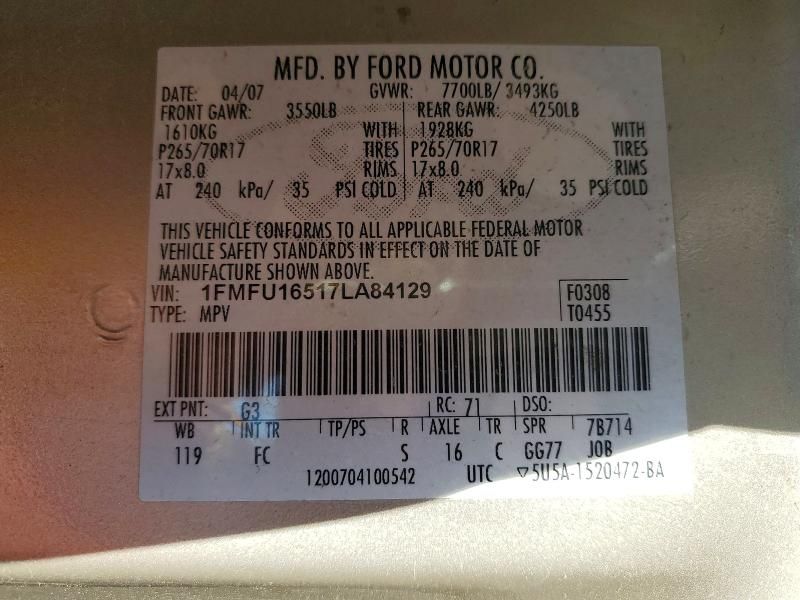 2007 Ford Expedition xlt