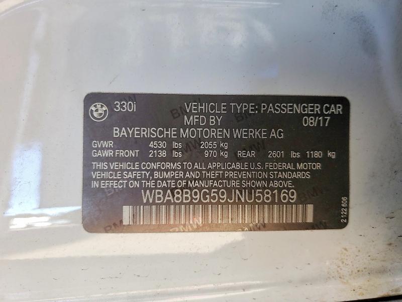 2018 BMW 330 i