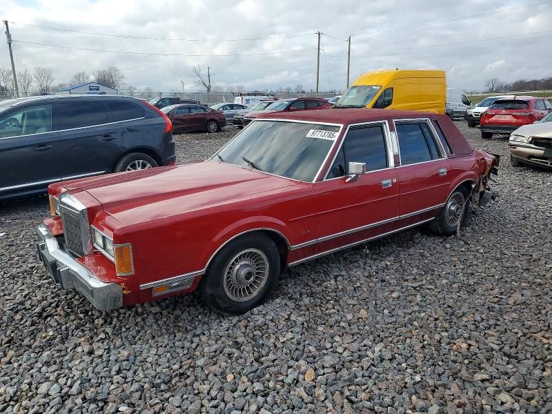 1989 Lincoln Town car