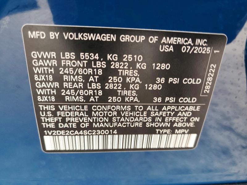 2025 Volkswagen Arteon se