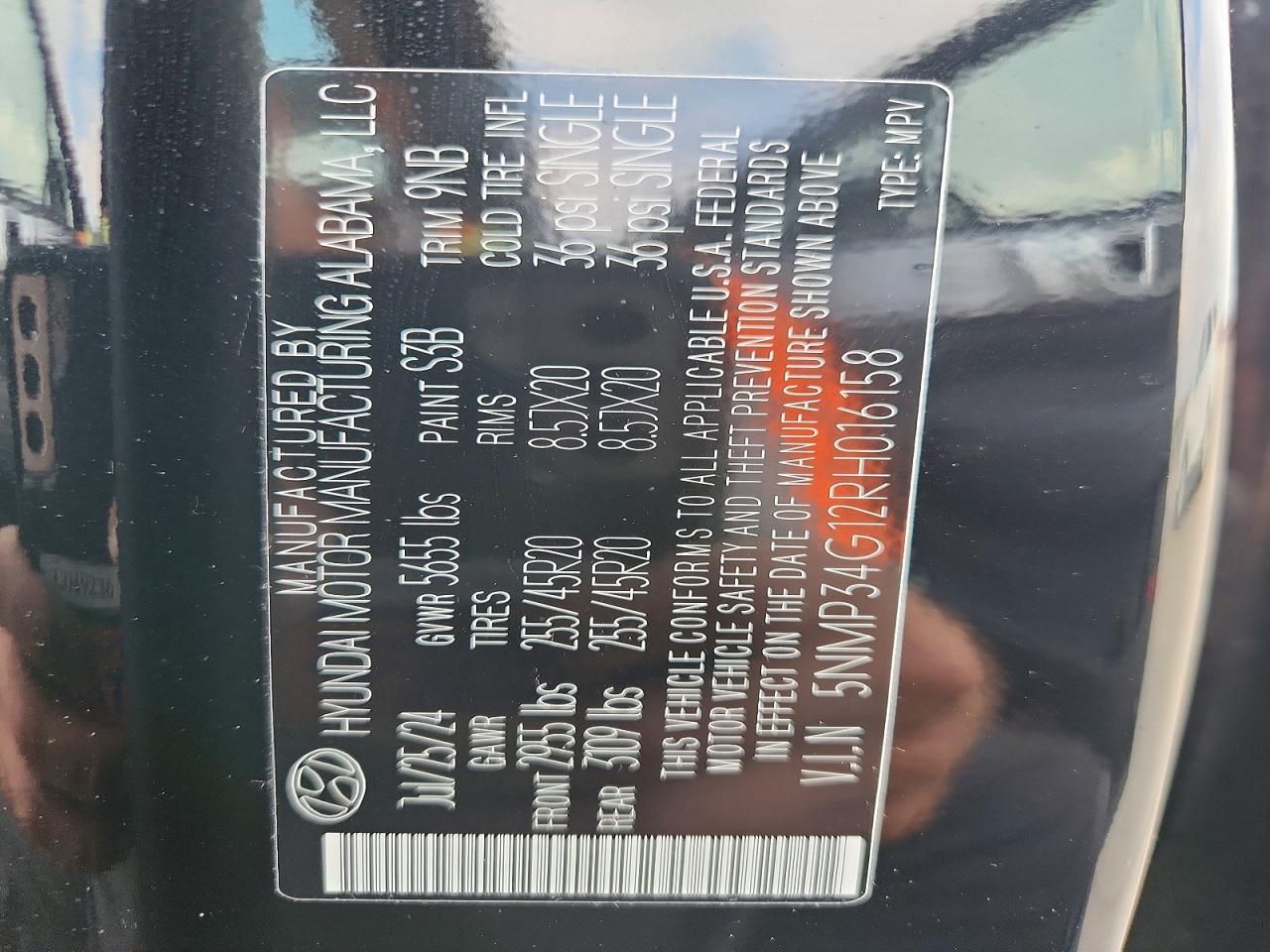 2024 Hyundai Santa fe Limited