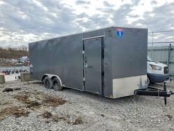 Salvage cars for sale from Copart Walton, KY: 2024 Interstate VICTVCC20TA2 Enclosed Cargo Trailer