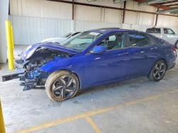 Hyundai salvage cars for sale: 2021 Hyundai Elantra sel