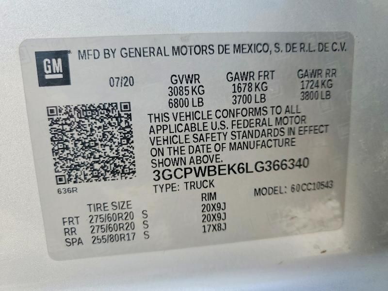 2020 Chevrolet Silverado C1500 Custom