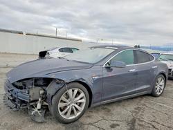 Tesla Model s Vehiculos salvage en venta: 2015 Tesla Model s