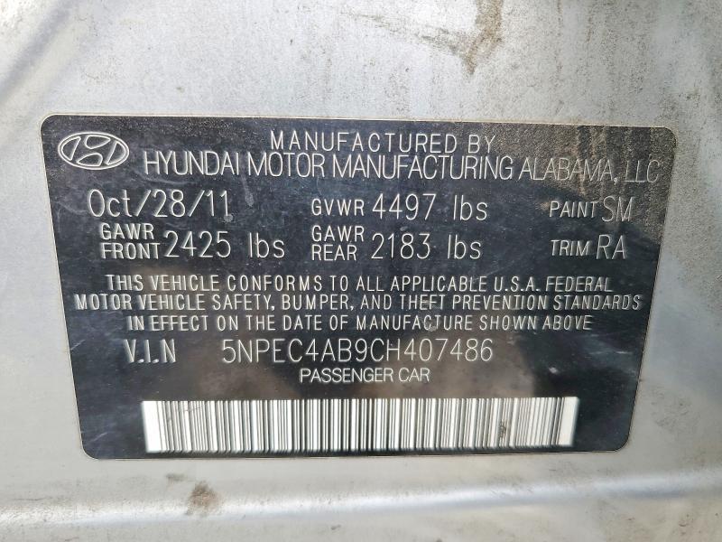 2012 Hyundai Sonata se