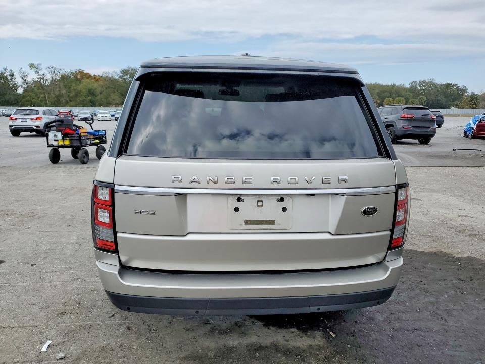 2015 Land Rover Range Rover hse
