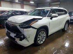 Vehiculos salvage en venta de Copart Elgin, IL: 2021 Toyota Highlander Limited