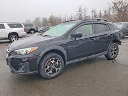 Subaru salvage cars for sale: 2018 Subaru Crosstrek Premium