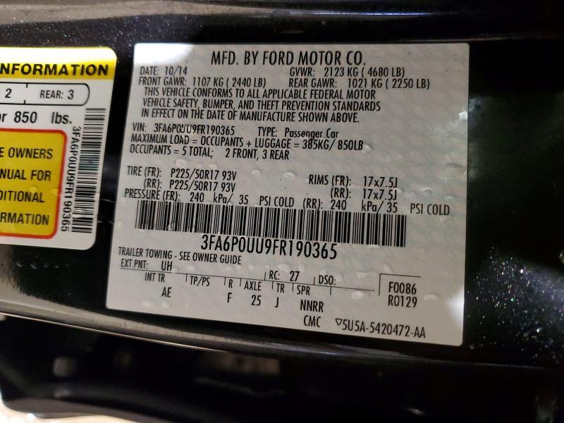 2015 Ford Fusion s Hybrid
