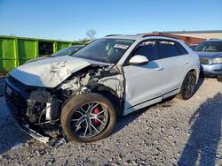 Audi salvage cars for sale: 2020 Audi Q8 Premium Plus S-line