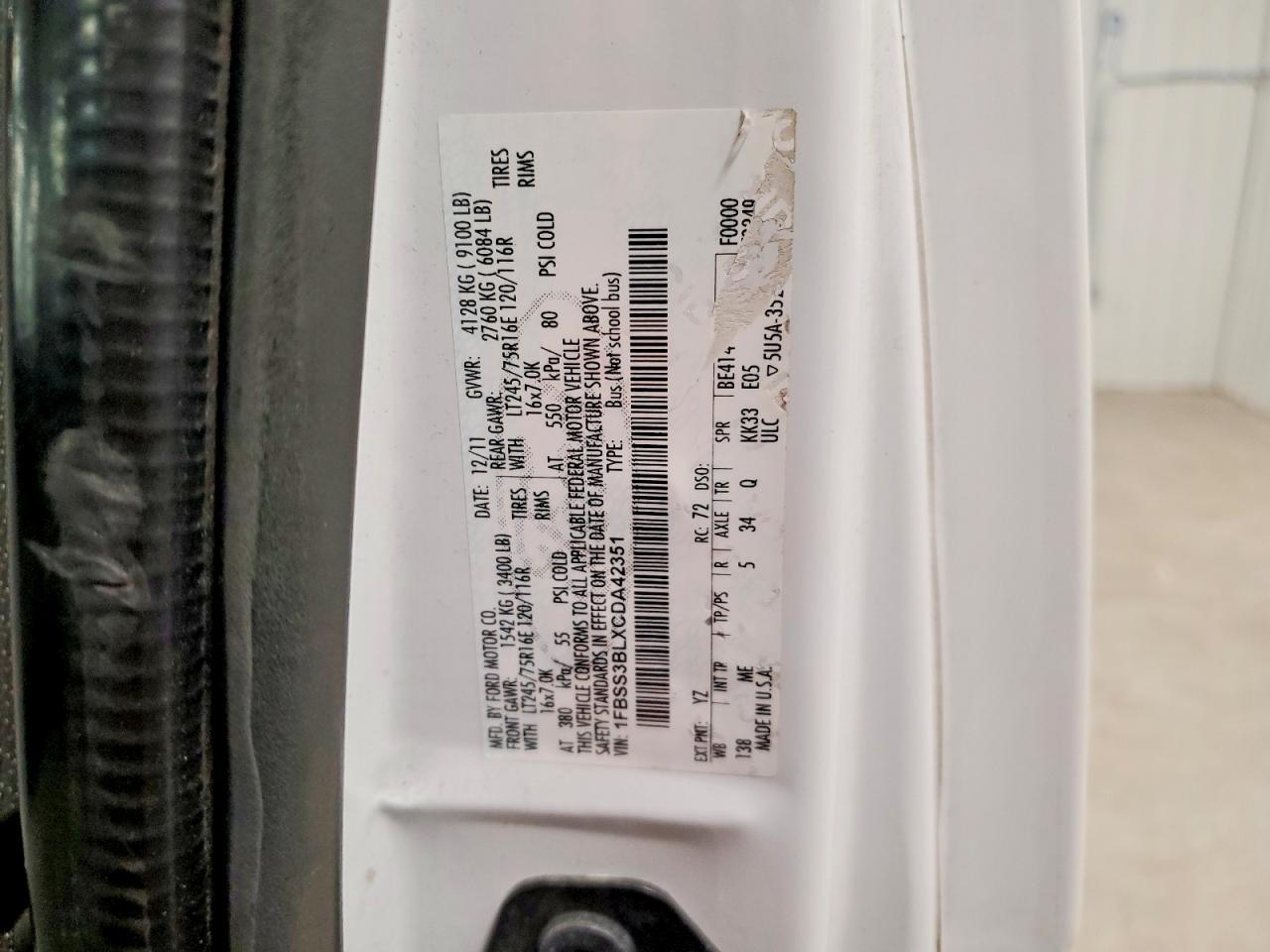 2012 Ford Econoline E350 Wagon