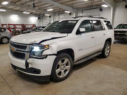 Chevrolet salvage cars for sale: 2015 Chevrolet Tahoe C1500 lt
