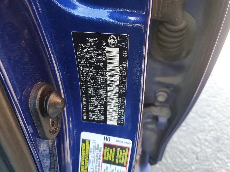 2014 Toyota Corolla l