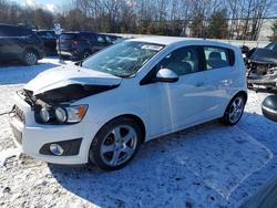 Chevrolet salvage cars for sale: 2013 Chevrolet Sonic ltz