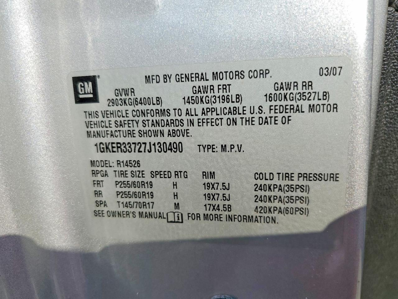 2007 GMC Acadia Slt-2