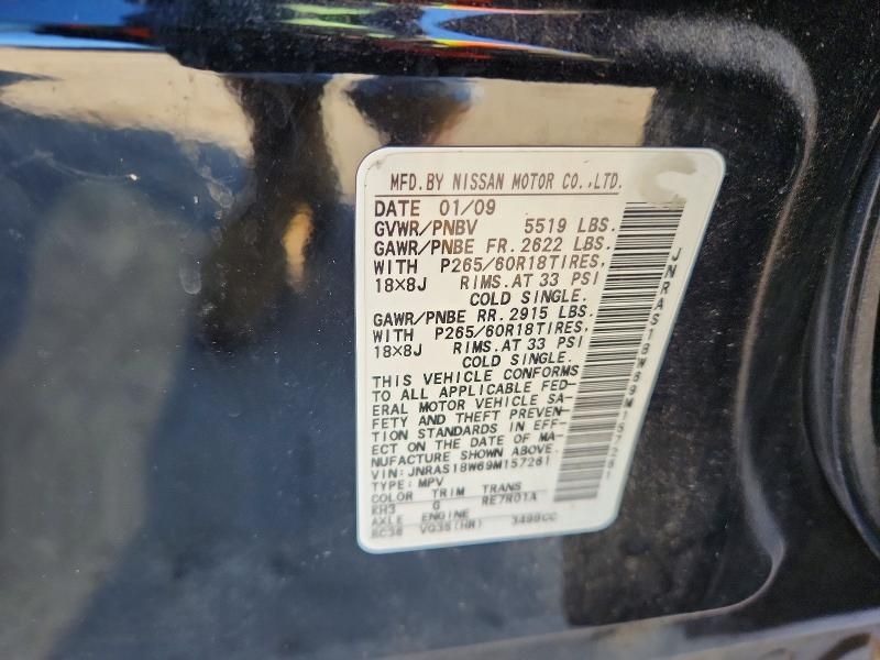 2009 Infinity Fx35 Base