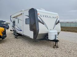 Salvage trucks for sale at Casper, WY auction: 2011 Eclipse Rv Stellar TOY Hauler S