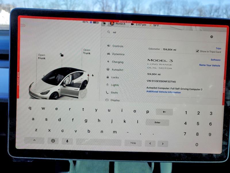 2022 Tesla Model 3