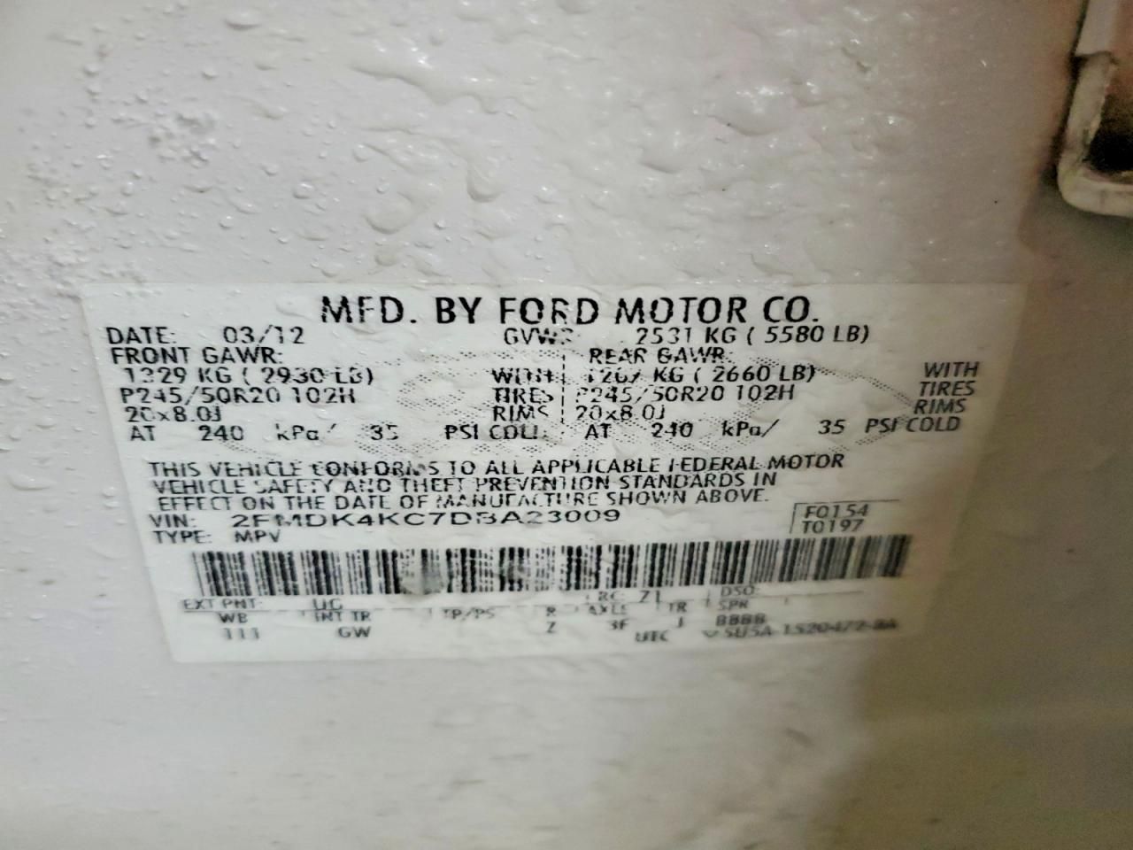 2013 Ford Edge Limited