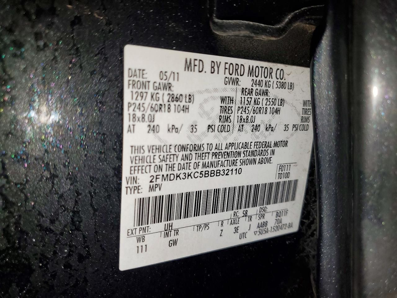 2011 Ford Edge Limited