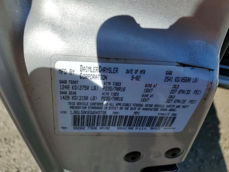 2003 Jeep Liberty Limited