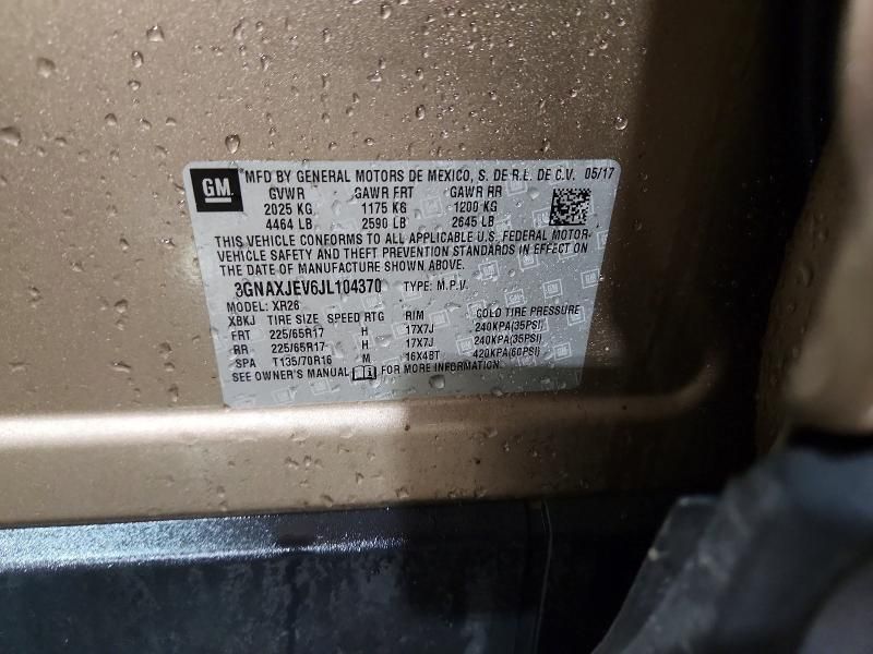 2018 Chevrolet Equinox lt