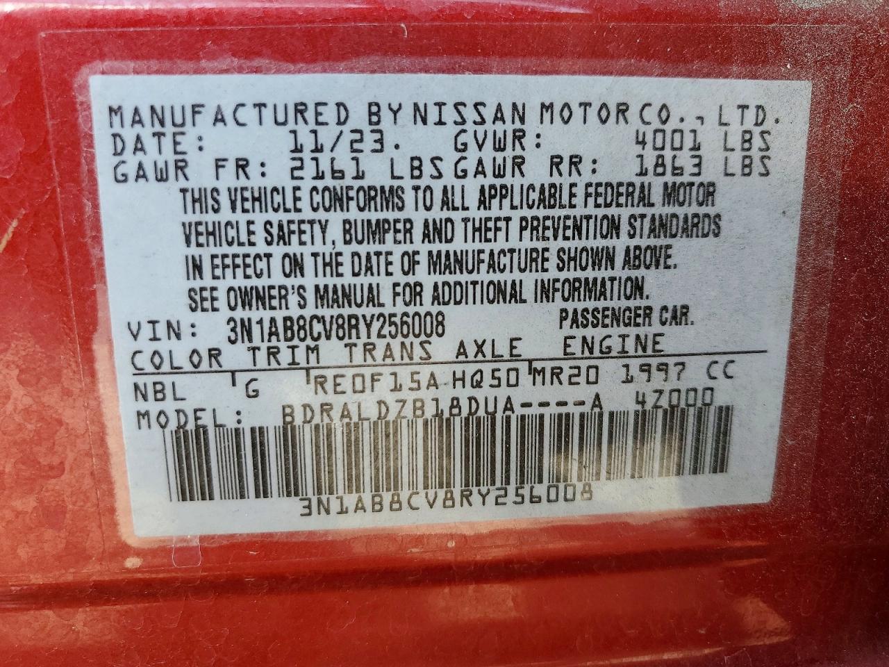 2024 Nissan Sentra sv