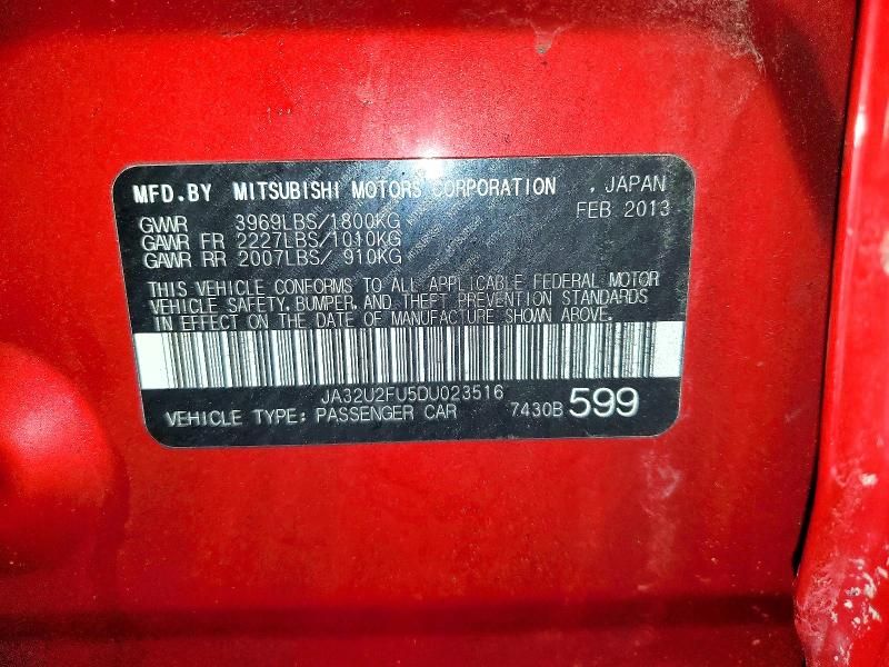 2013 Mitsubishi Lancer Es/es Sport