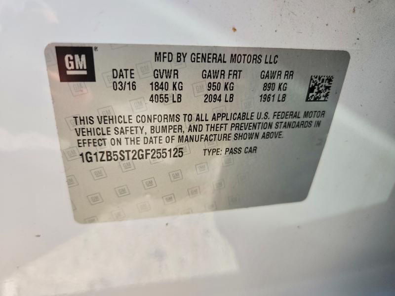 2016 Chevrolet Malibu ls