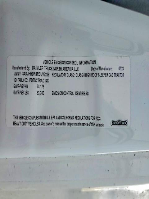 2024 Freigliner 2024 Freightliner Cascadia 126 Semi Truck