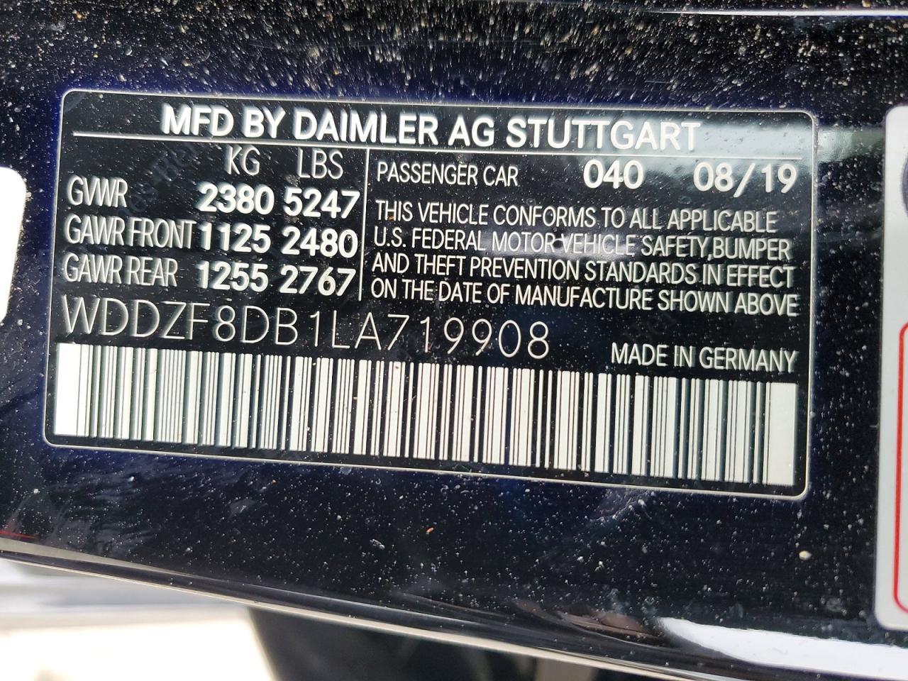 2020 Mercedes-Benz E 350
