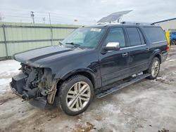 Ford salvage cars for sale: 2017 Ford Expedition el Platinum