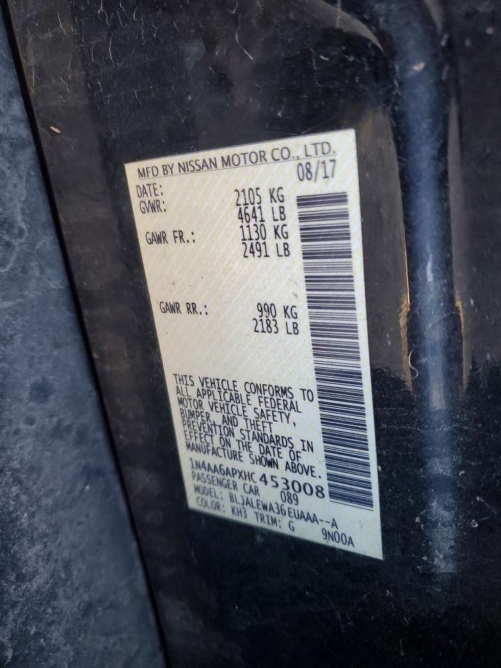 2017 Nissan Maxima 3.5s