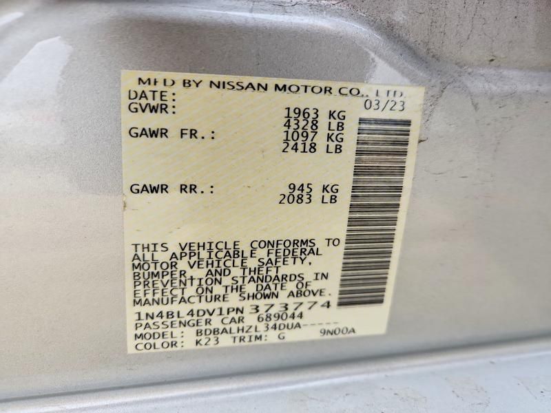 2023 Nissan Altima sv