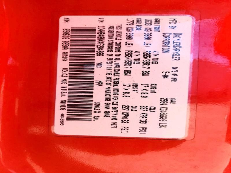 2004 Dodge Durango slt