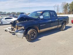 Dodge Ram 1500 salvage cars for sale: 2005 Dodge Ram 1500 st