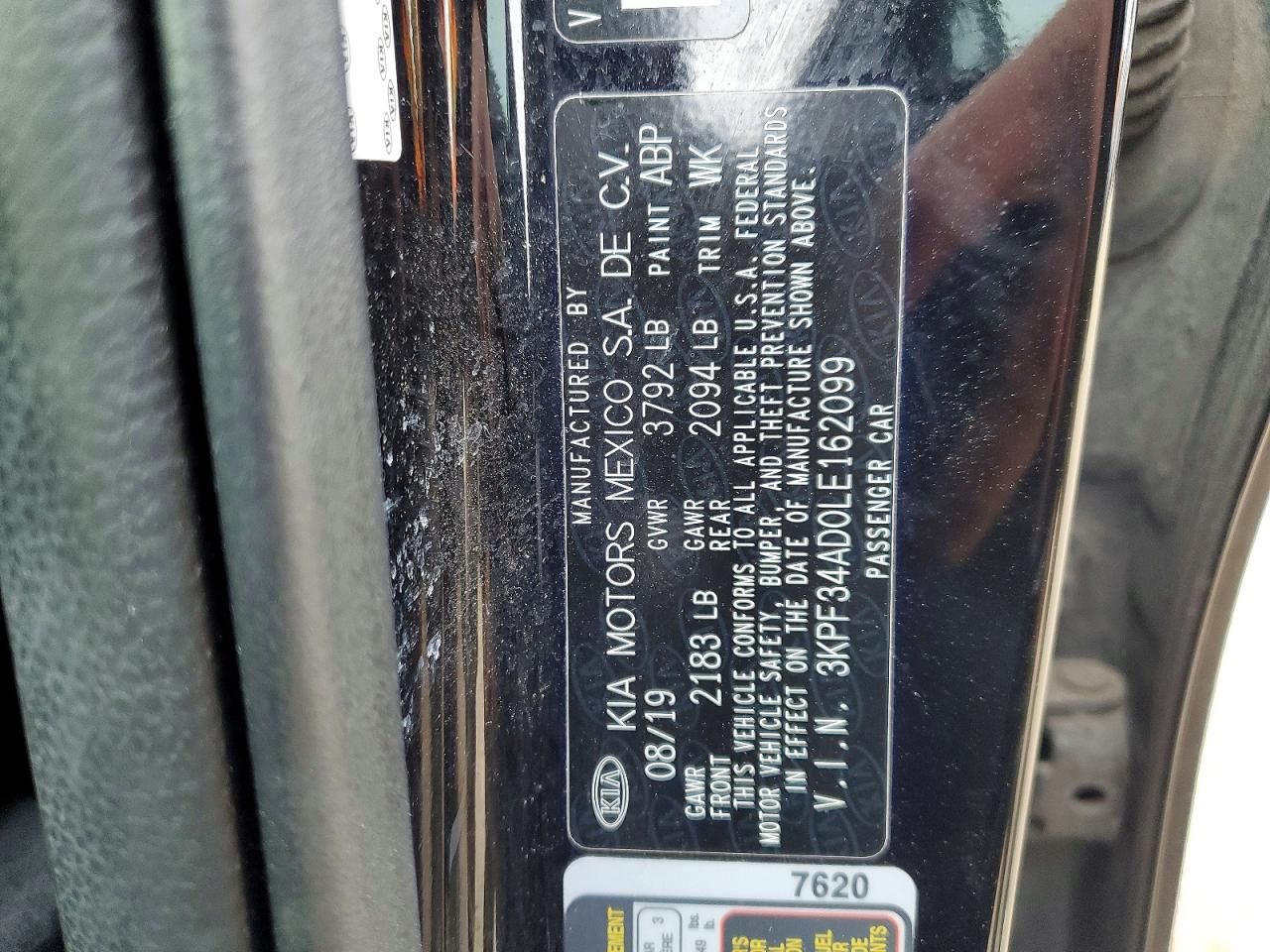 2020 KIA Forte gt Line