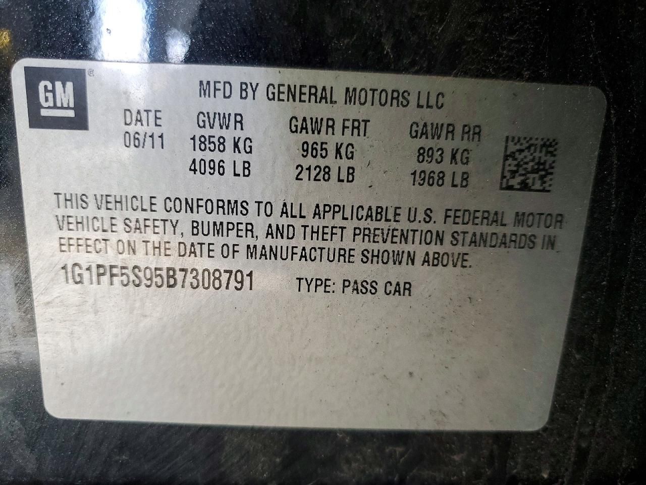 2011 Chevrolet Cruze lt