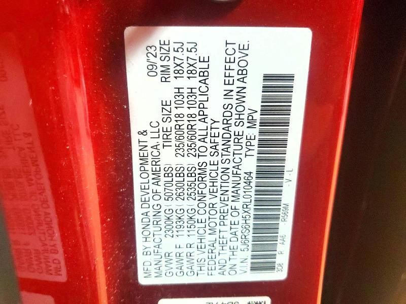 2024 Honda Cr-v Sport