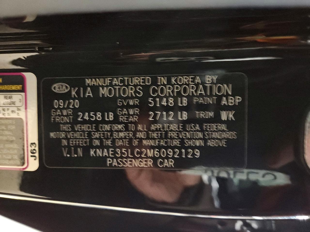 2021 KIA Stinger gt