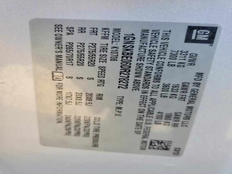 2013 Chevrolet Tahoe K1500 lt