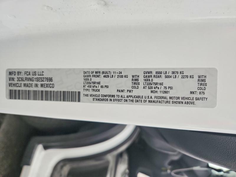 2025 Dodge RAM Promaster 1500 Delivery Van