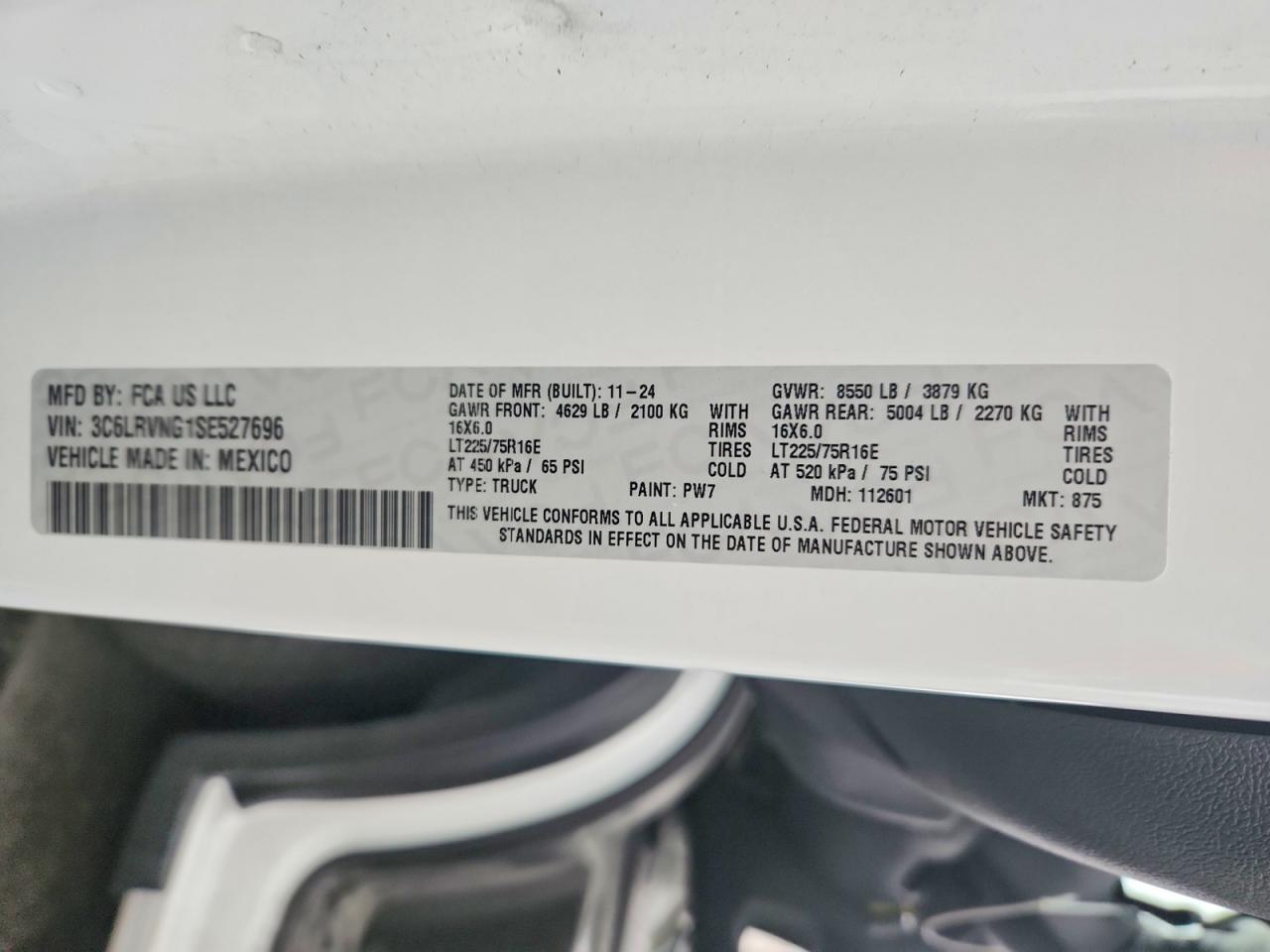 2025 Dodge RAM Promaster 1500 Delivery Van