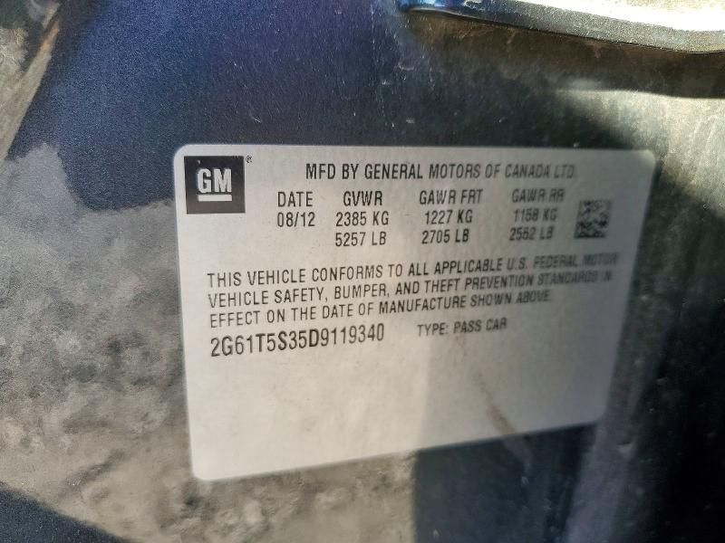 2013 Cadillac Xts Premium Collection