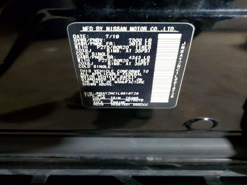 2020 Nissan Armada sv