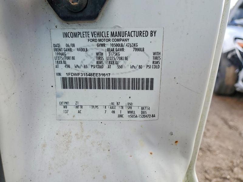 2008 Ford F350 SRW Super Duty