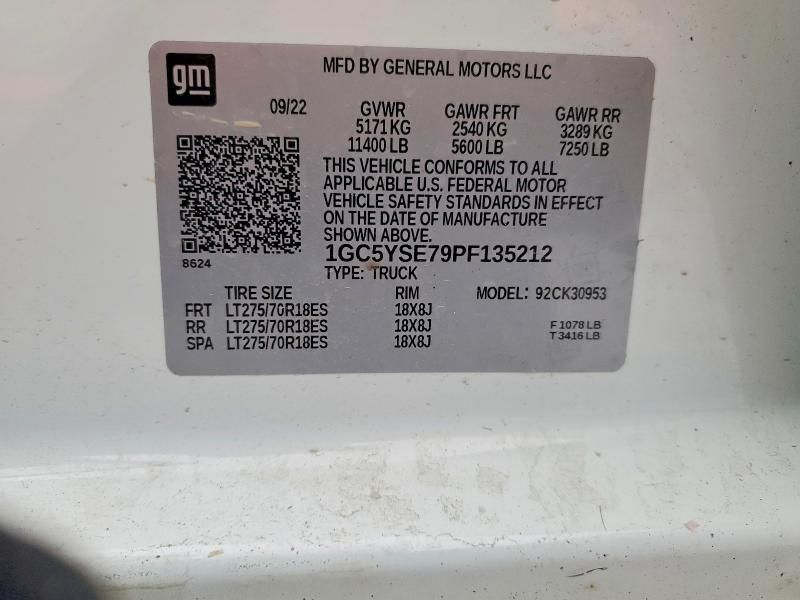 2023 Chevrolet Silverado K3500