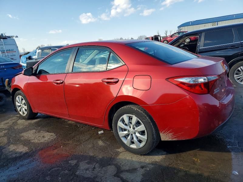 2016 Toyota Corolla l